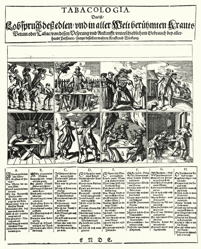 Tabakologie (Stich) von German School