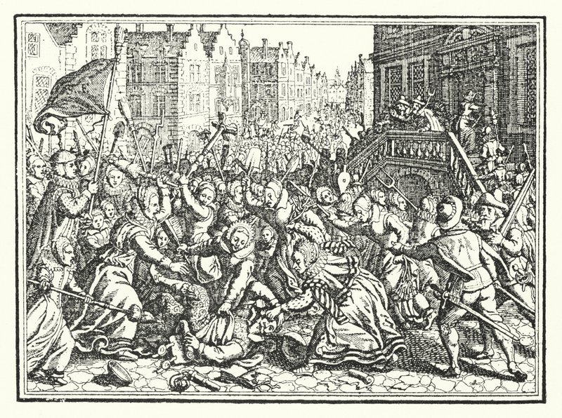 Der Frauenaufstand von Delft von German School