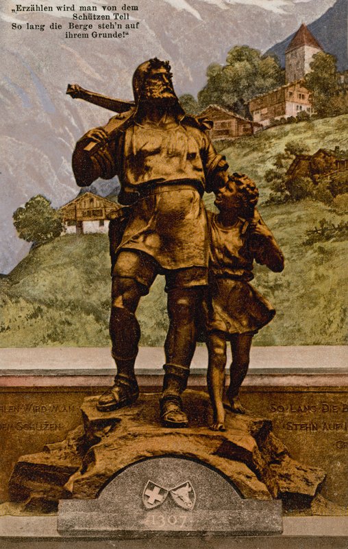 Wilhelm Tell mit seinem Sohn von German School