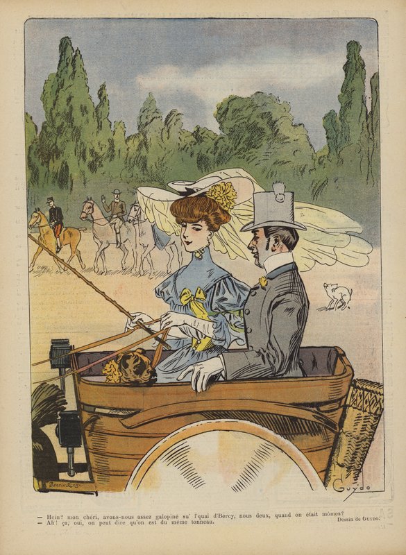 Illustration für Le Rire von Guillaume Le Barrois dOrgeval