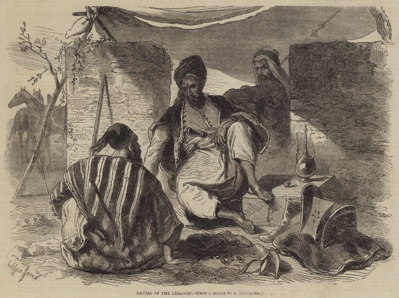 Drusen des Libanon von Gustave Janet