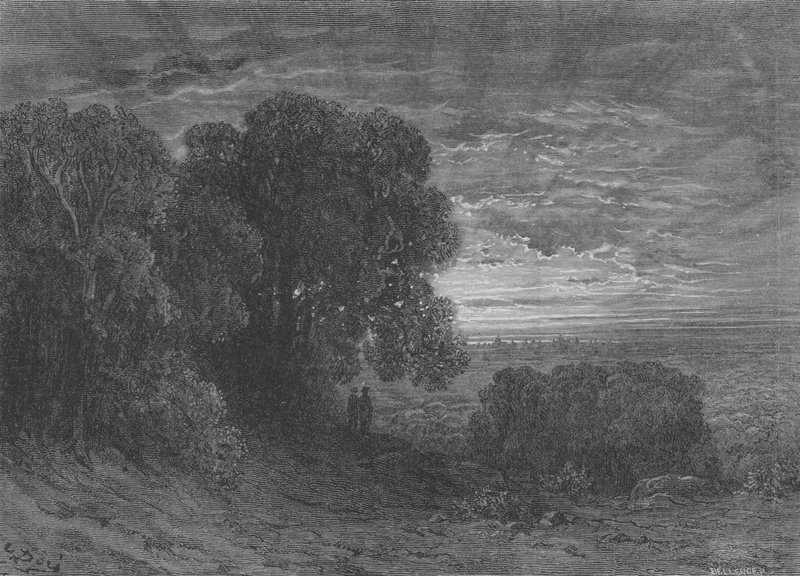 Umgebung von London von Gustave after Dore
