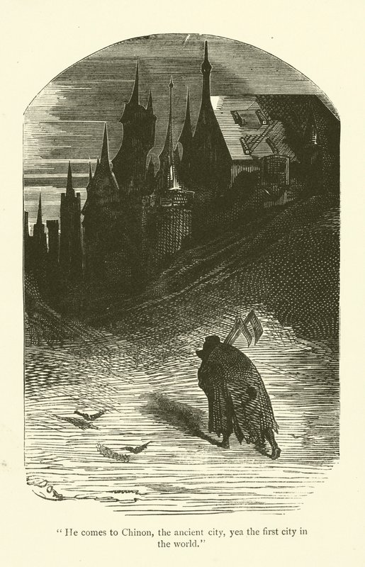 Illustration für die Werke von Rabelais von Gustave after Dore