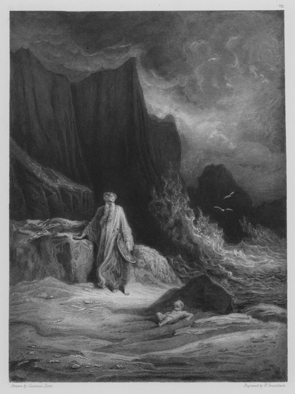 Das Finden von König Arthur von Gustave after Dore