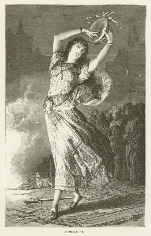 Esmeralda von Gustave Brion