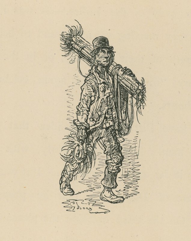 Ein Schornsteinfeger von Gustave Dore