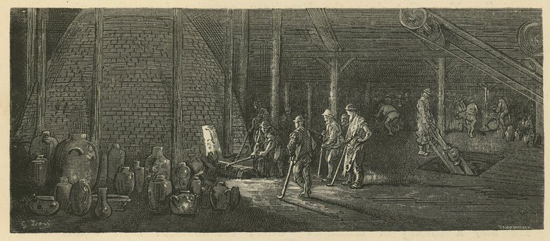 Lambeth-Töpfereien von Gustave Dore