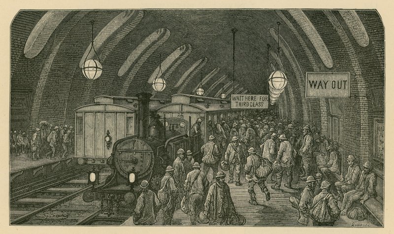 Der Arbeiterzug von Gustave Dore