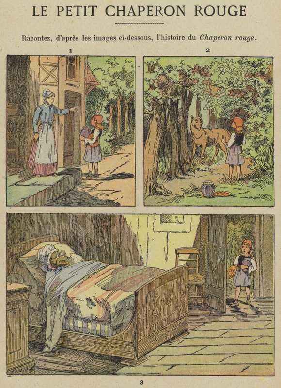 Rotkäppchen von Gustave Fraipont