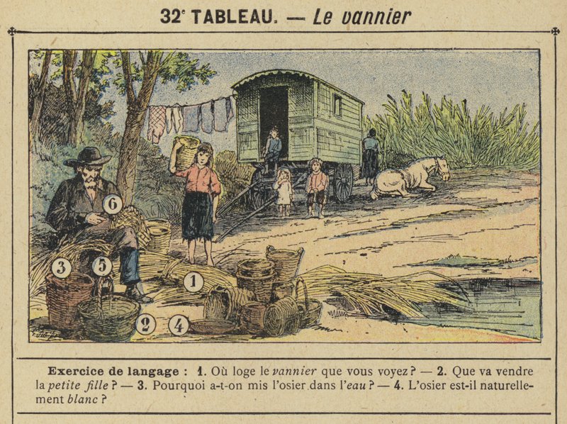 Der Korbmacher von Gustave Fraipont