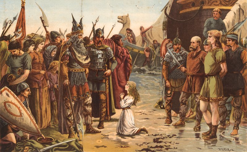 Ein Wikinger-Sieg von H. Walker