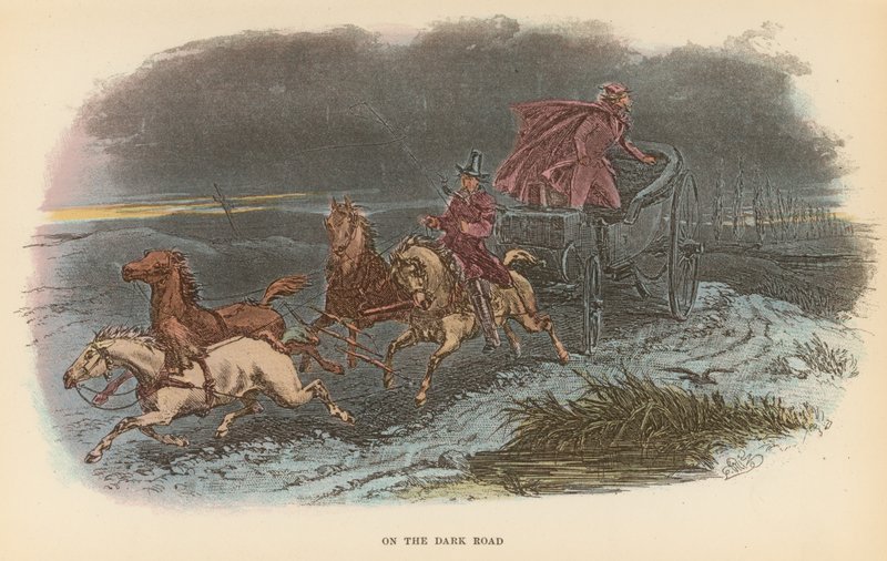 Illustration für Dombey und Sohn von Hablot Knight Browne