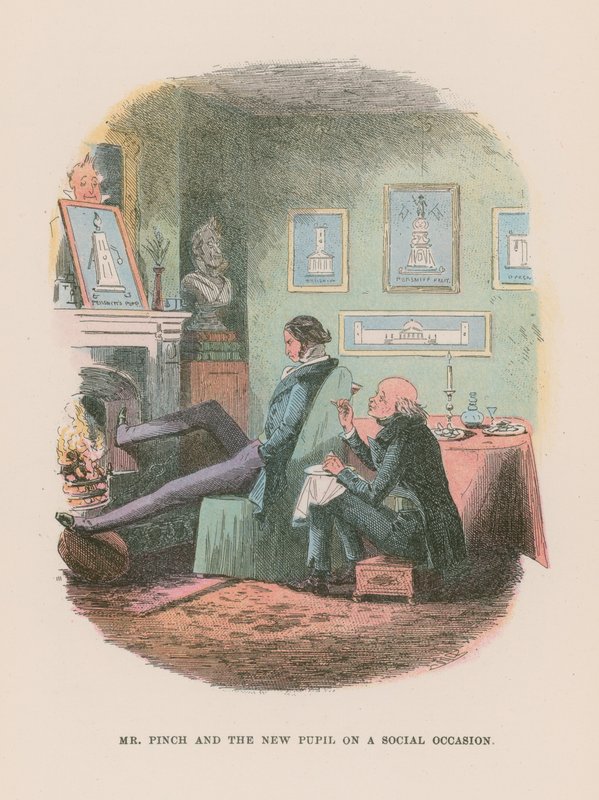 Illustration für Martin Chuzzlewit von Hablot Knight Browne