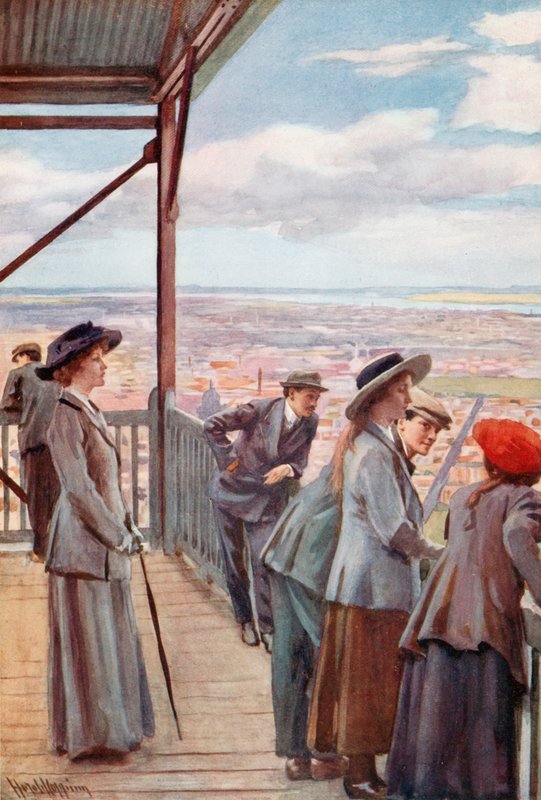 Vom Aussichtspunkt, Mount Royal, Montreal von Harold Copping