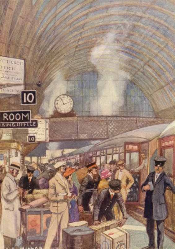Bahnhof Kings Cross von Harold Robert Millar
