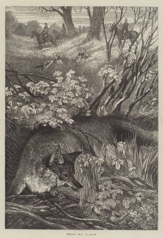 Davonschleichen von Harrison William Weir