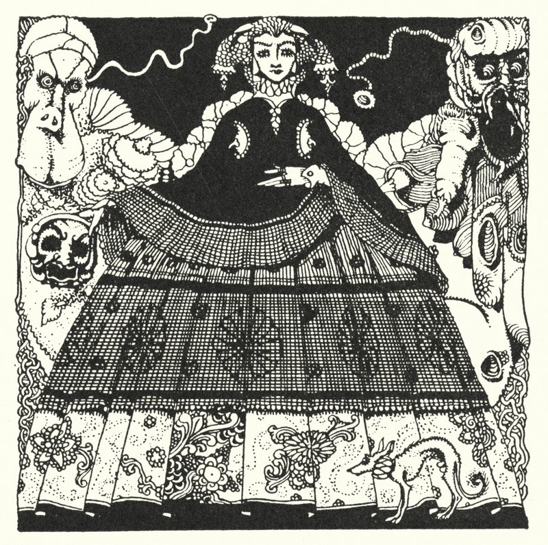 Edgar Allan Poe: Morella von Harry Clarke