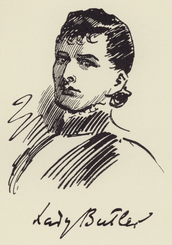 Lady Butler von Harry Furniss