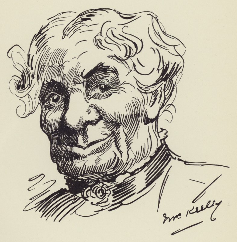 Mrs Keeley von Harry Furniss