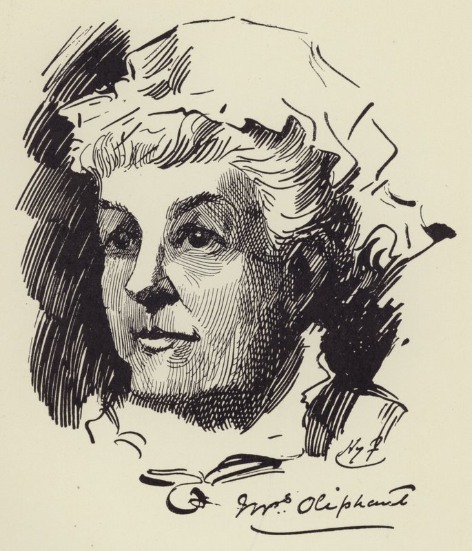 Mrs Oliphant von Harry Furniss