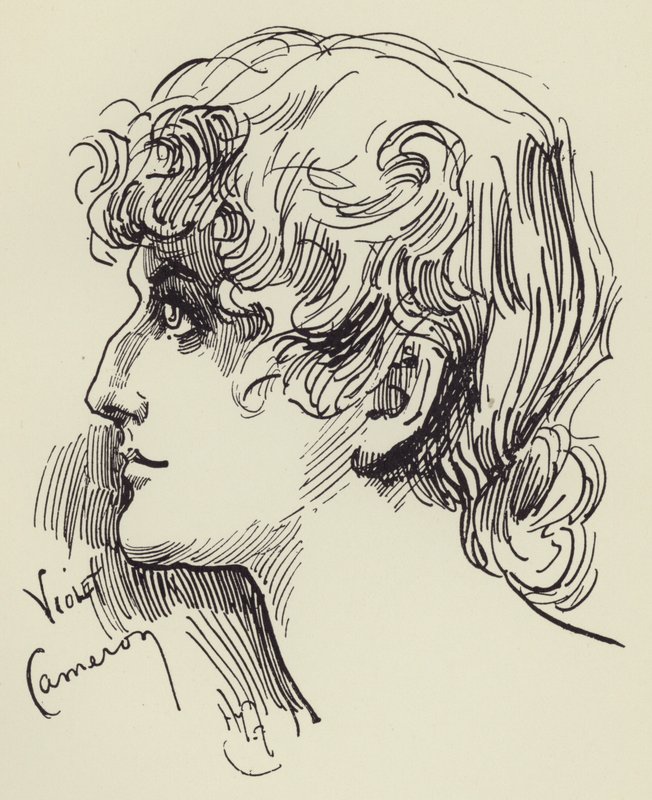 Violet Cameron von Harry Furniss