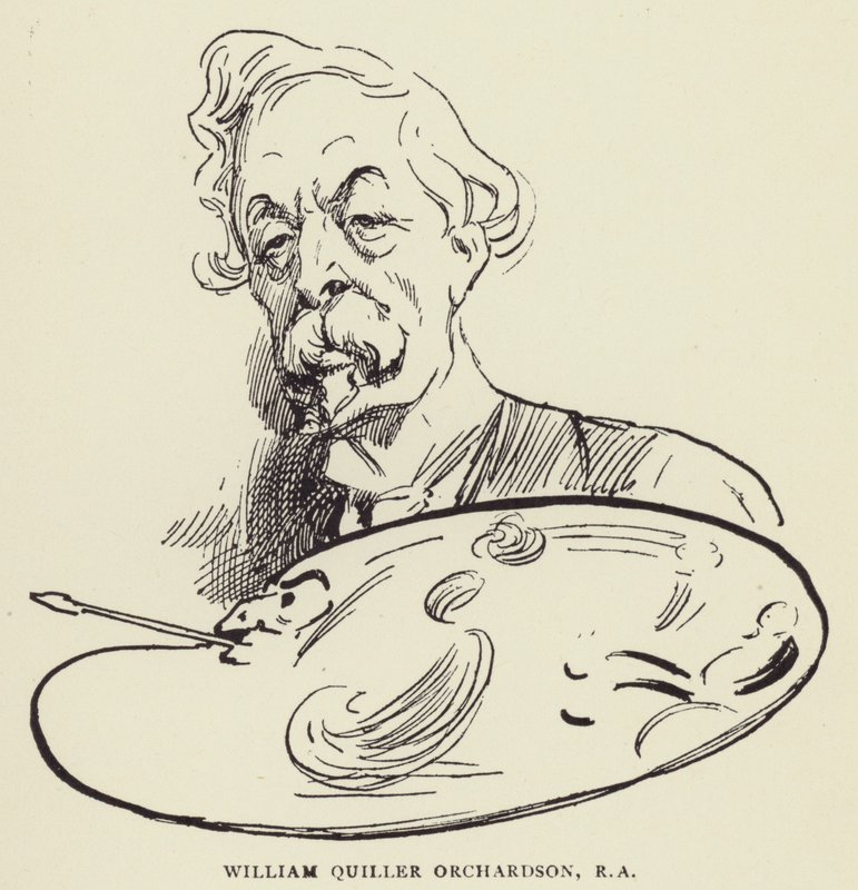 William Quiller Orchardson, RA von Harry Furniss