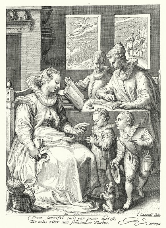 Morgen von Hendrik (after) Goltzius