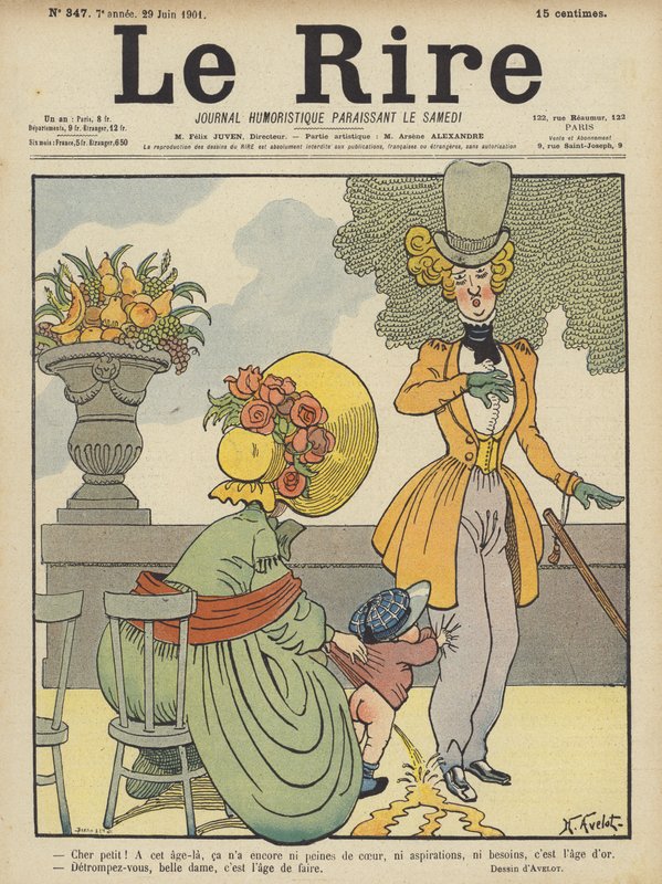 Illustration für Le Rire von Henri Avelot