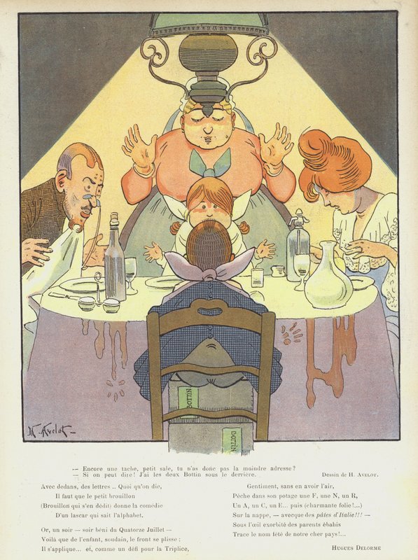 Illustration für Le Rire von Henri Avelot
