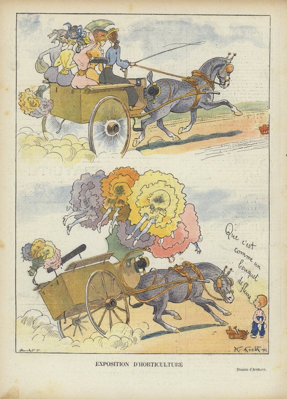 Illustration für Le Rire von Henri Avelot