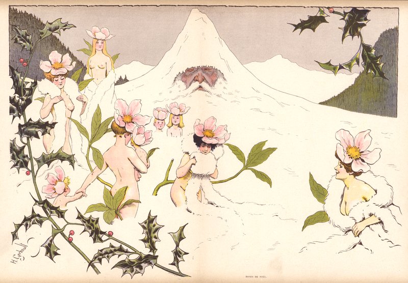 Weihnachtsrosen von Henri Gerbault