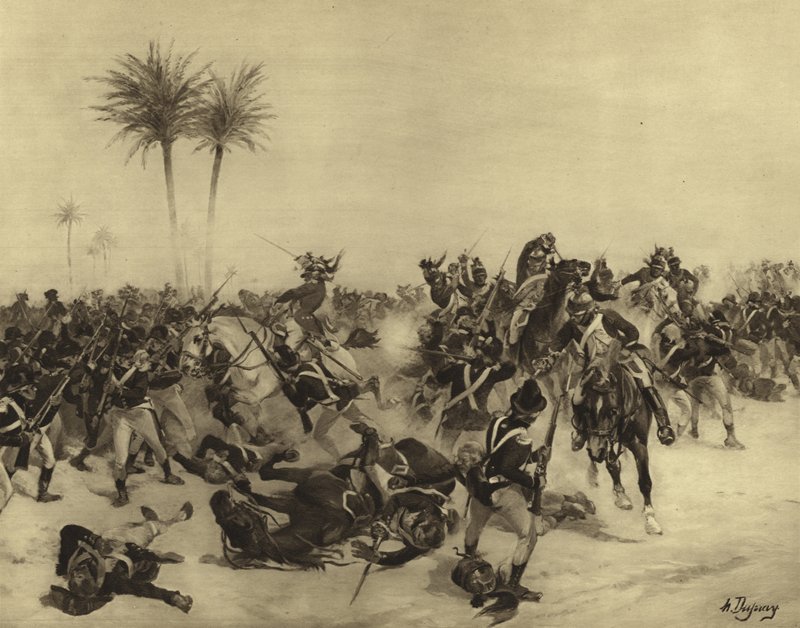 Schlacht von Alexandria, 1801 von Henri Louis Dupray