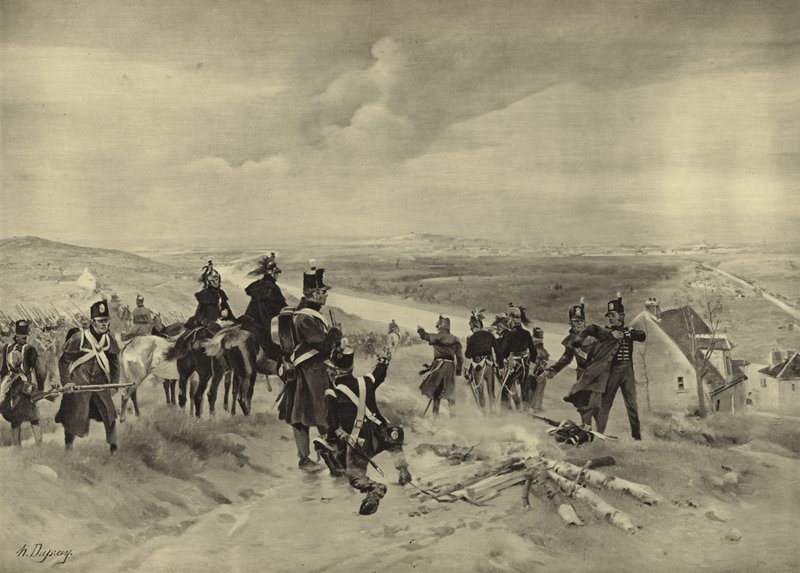 Schlacht von St. Cloud, 1814 von Henri Louis Dupray