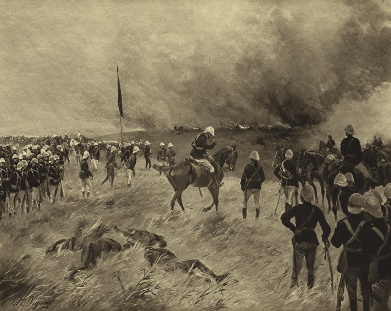 Besetzung von Coomassie, 1873-1874 von Henri Louis Dupray