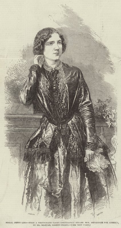 Mademoiselle Jenny Lind von Henry Anelay