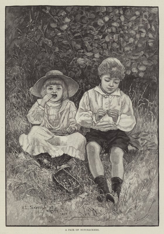 Ein Paar Nussknacker von Henry Charles Seppings Wright
