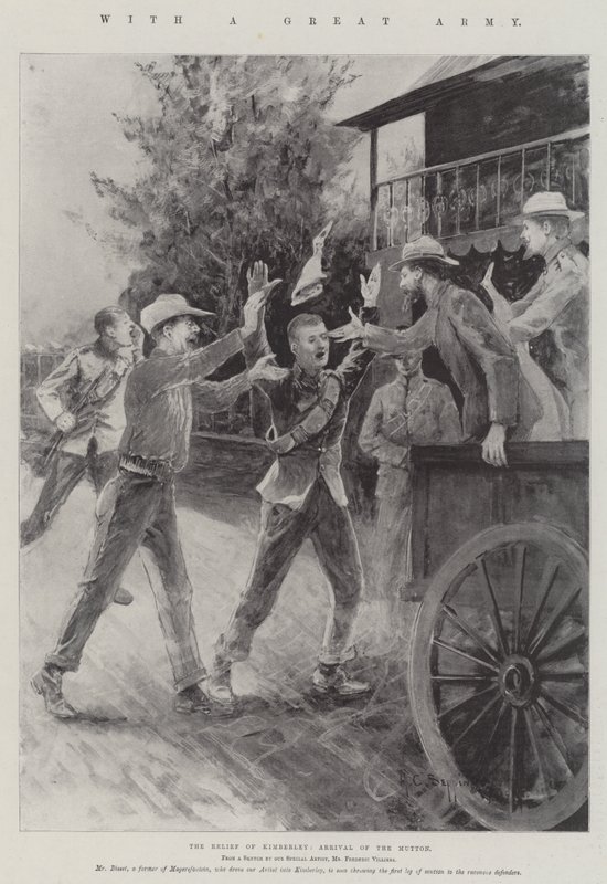 Mit einer großen Armee von Henry Charles Seppings Wright