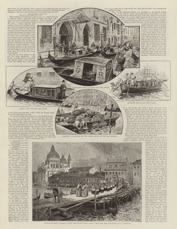 Boote von Venedig von Henry Edward Tidmarsh