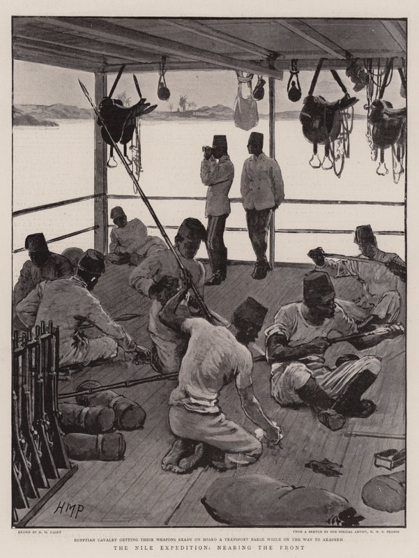 Die Nil-Expedition, nähert sich der Front von Henry Marriott Paget