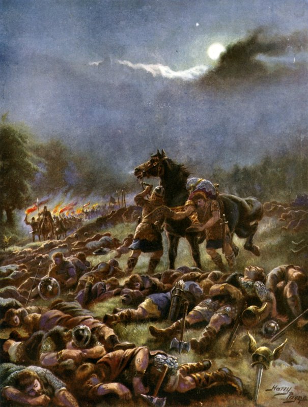Sweyns vergiftete Armee, 1036 von Henry Payne