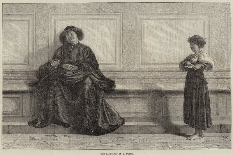 Ser Pandolfo von Henry Wallis