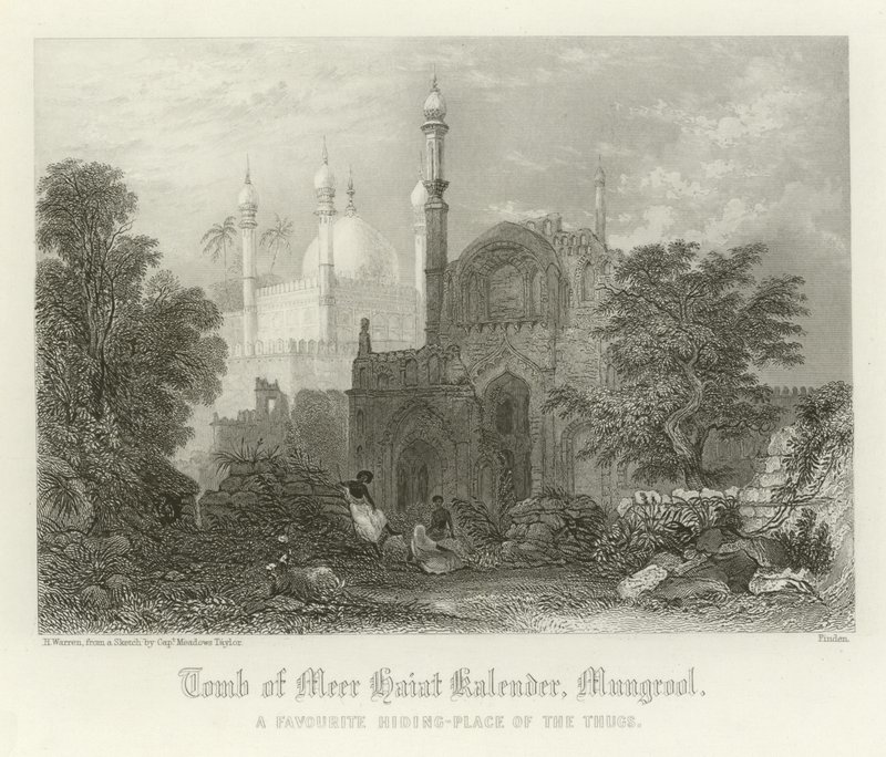 Grab von Meer Haiat Kalender, Mungrool, Indien von Henry Warren