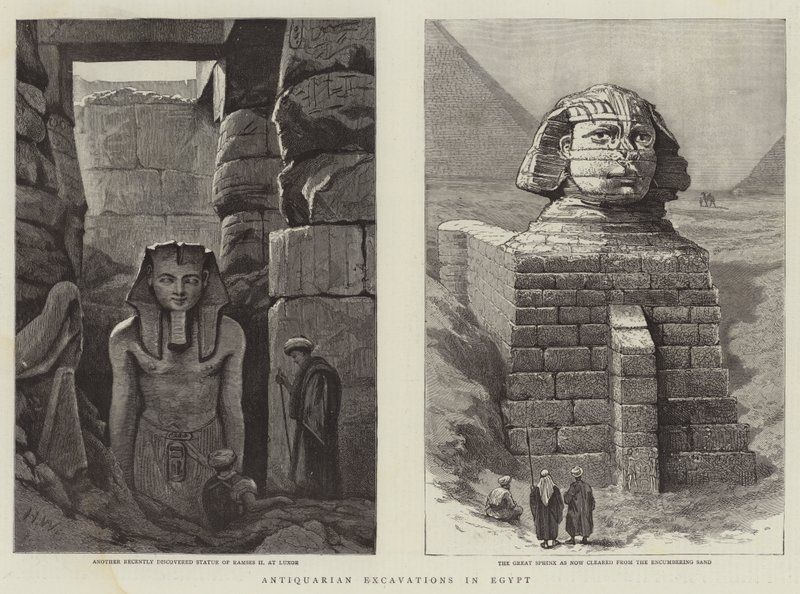 Antiquarische Ausgrabungen in Ägypten von Henry Woods