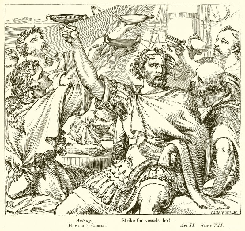 Antonius und Cleopatra von Henry Courtney Selous
