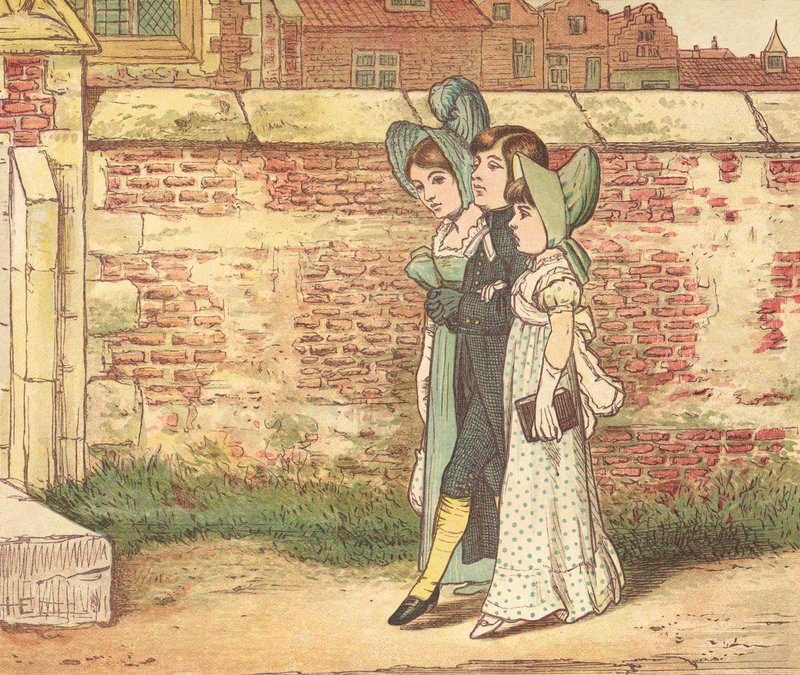 Kirchgänger von Henry Hetherington Emmerson