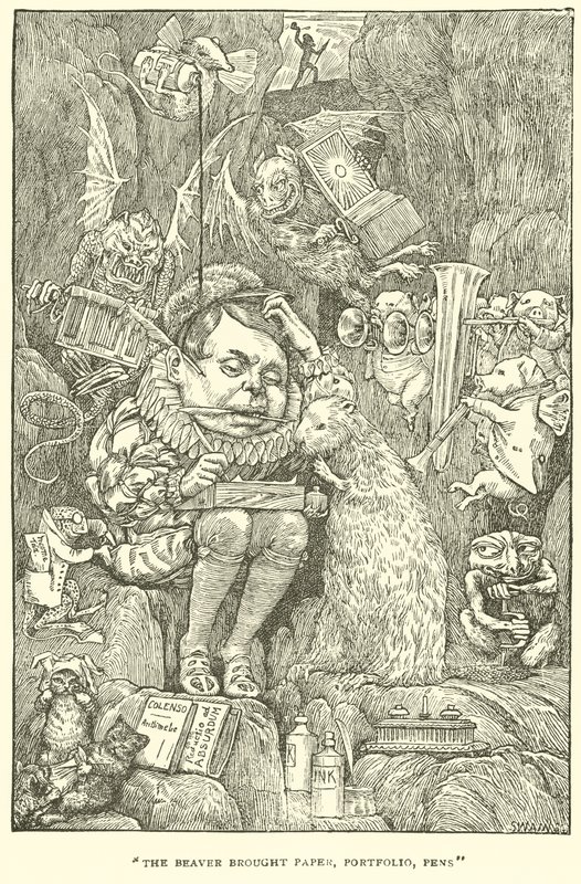 Die Jagd auf den Snark von Henry Holiday