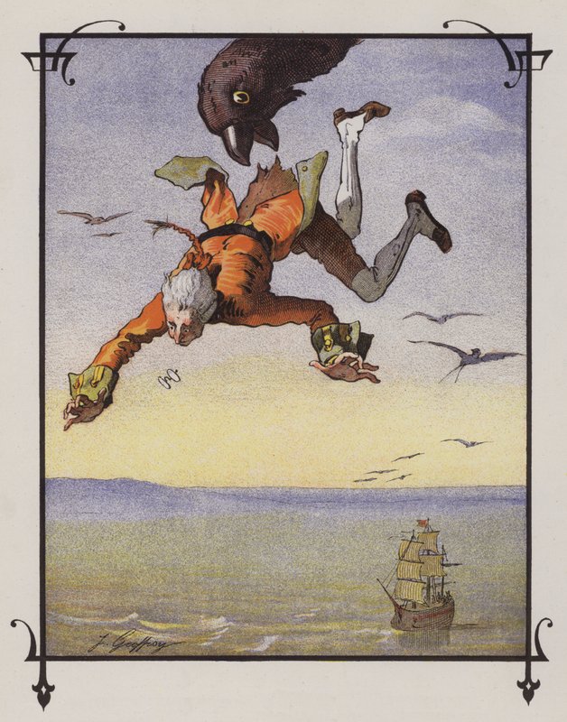 Gulliver in Brobdingnag von Henri Jules Jean Geoffroy