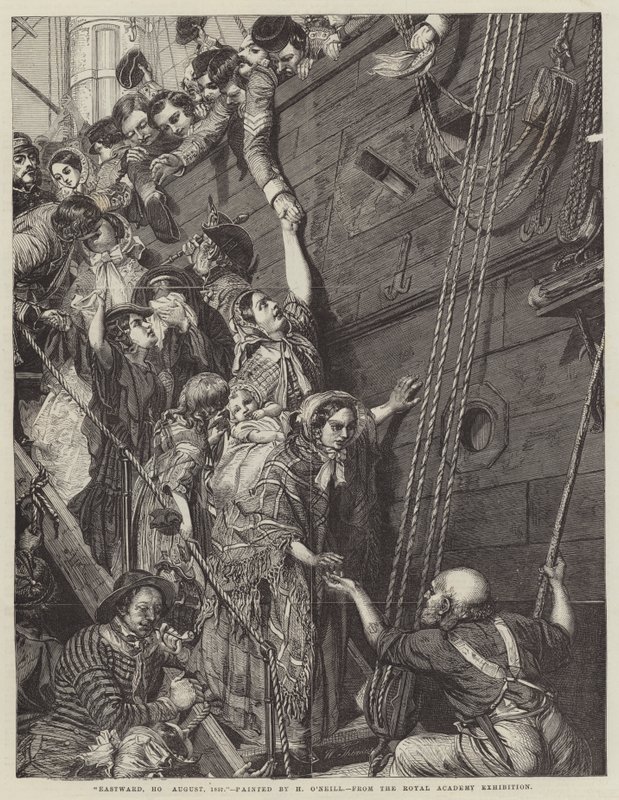Eastward, Ho August 1857 von Henry O
