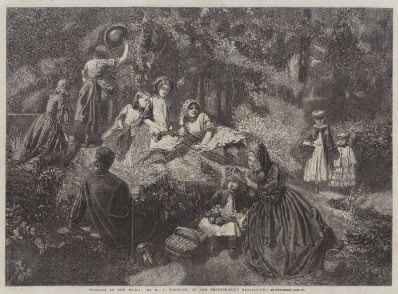 Ferien im Wald von Henry Peach Robinson