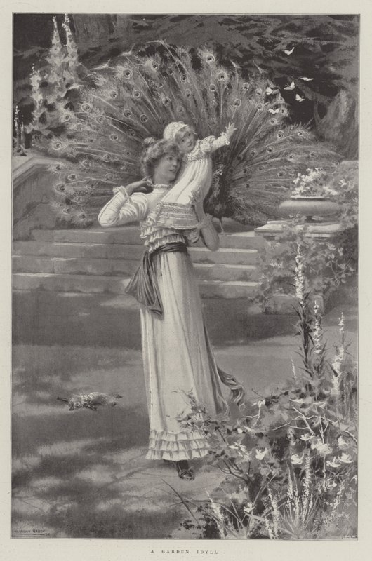 Ein Gartenidyll von Herbert Gandy
